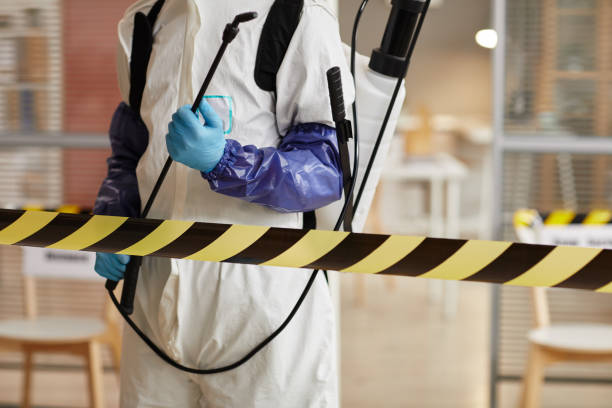 Professional Biohazard Cleanup technician working in Moorpark, CA
